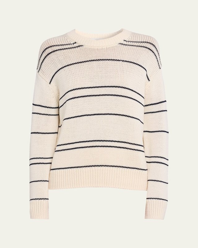 Stripe Crewneck Sweater